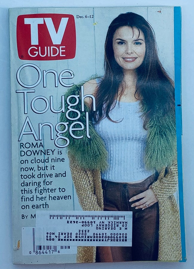 TV Guide Magazine December 6 1997 Roma Downey One Tough Angel NY Metro Ed.