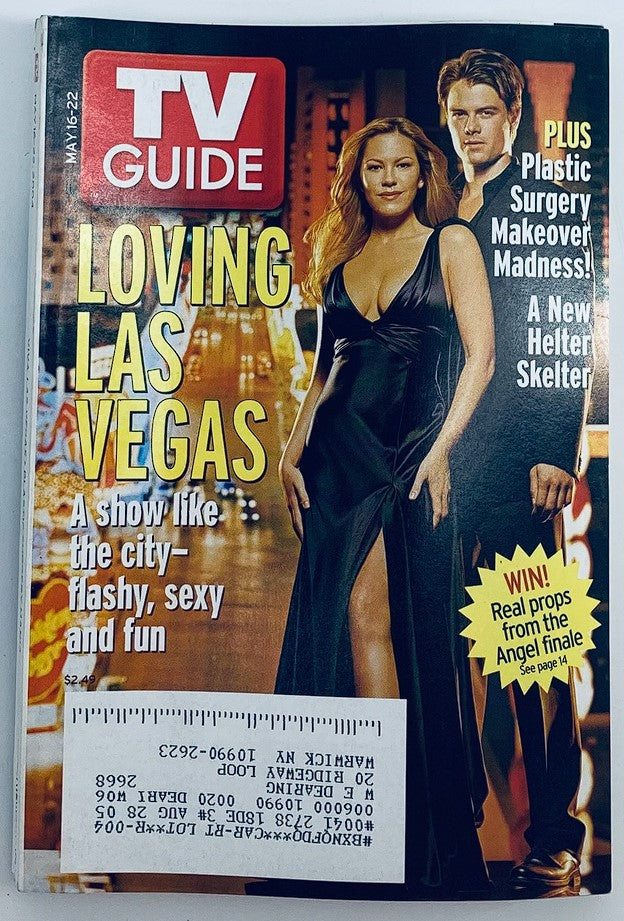 TV Guide Magazine May 16 2004 Nikki Cox and Josh Duhamel NY Metro Ed.