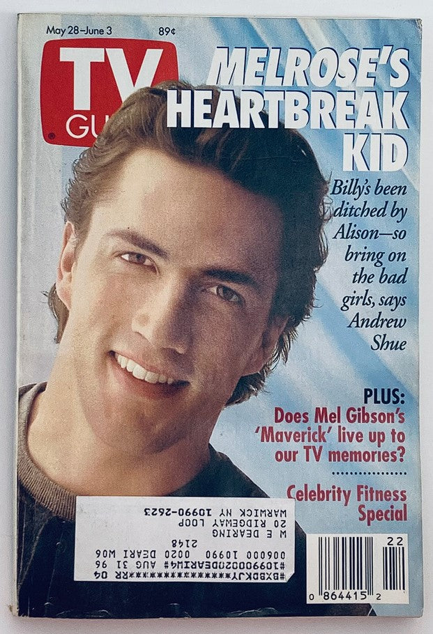 TV Guide Magazine May 28 1994 Andrew Shue Melrose's Heartbreak Kid NY Metro Ed.