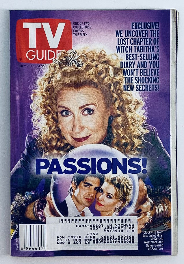 TV Guide Magazine July 7 2001 Galan Gering, Juliet Mills NY Metro Ed.