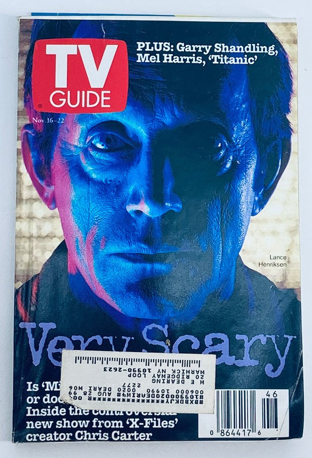 TV Guide Magazine November 16 1996 Lance Henriksen Very Scary NY Metro Ed.