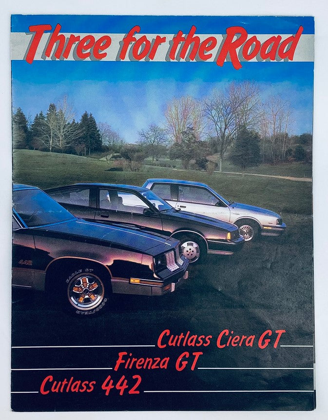 1985 Oldsmobile Cutlass Ciera GT Dealer Showroom Sales Brochure Guide Catalog