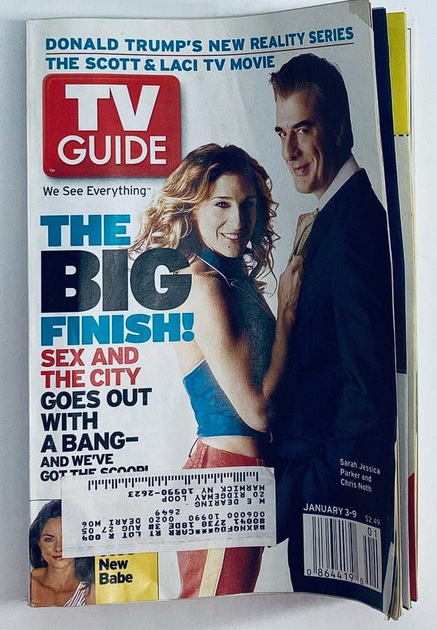 TV Guide Magazine January 3 2004 Chris North & Sarah Jessica Parker NY Metro Ed.