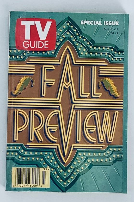 TV Guide Magazine September 13 1997 Special Fall Preview Issue New York Ed.