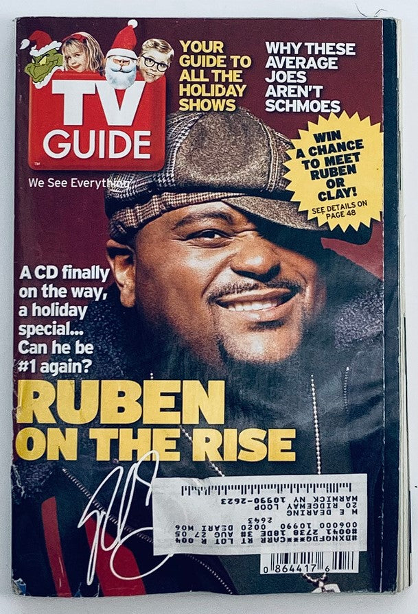 TV Guide Magazine November 22 2003 Ruben Studdard On The Rise NY Metro Ed.