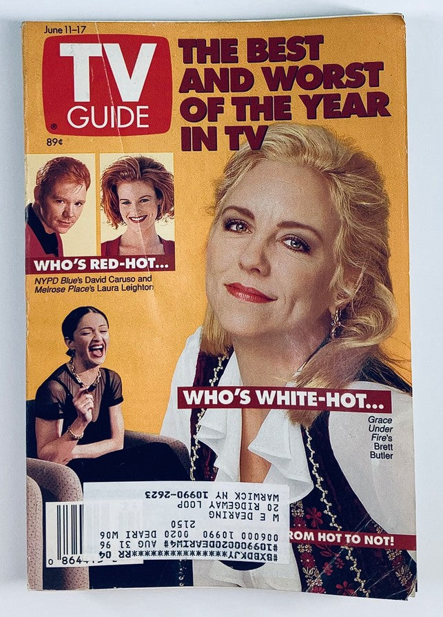 TV Guide Magazine January 11 1994 Brett Butler, David Caruso NY Metro Ed.