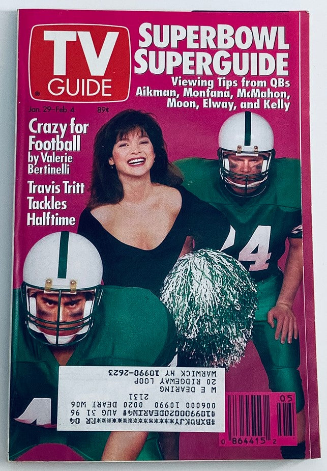 TV Guide Magazine January 29 1994 Valerie Bertinelli NY Metro Ed.