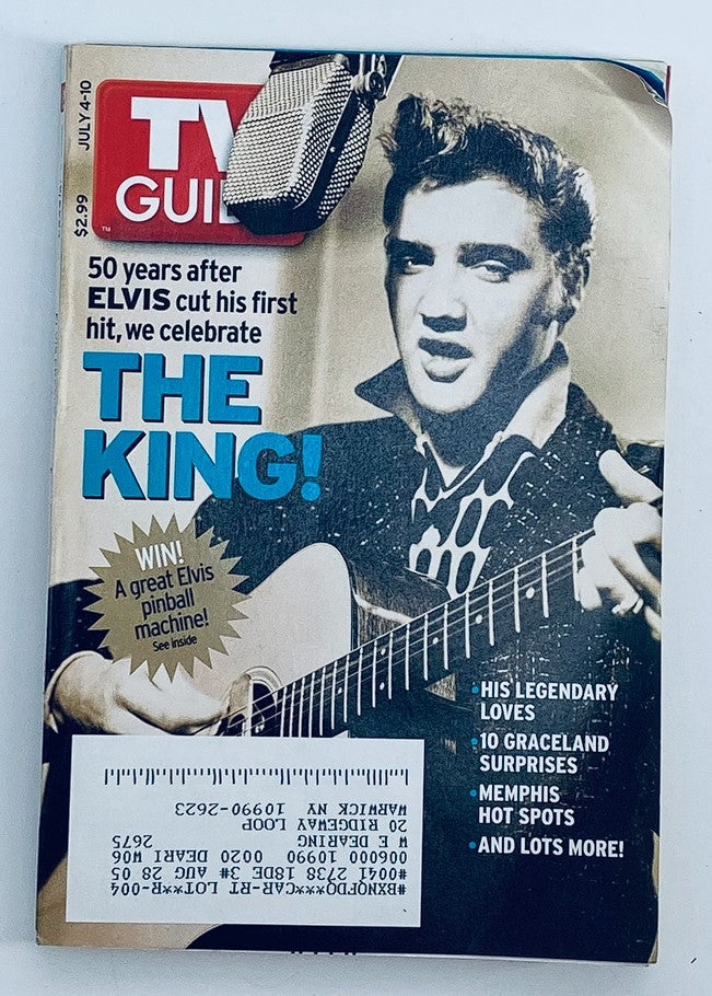 TV Guide Magazine July 4 2004 The King Elvis Presley NY Metro Ed.