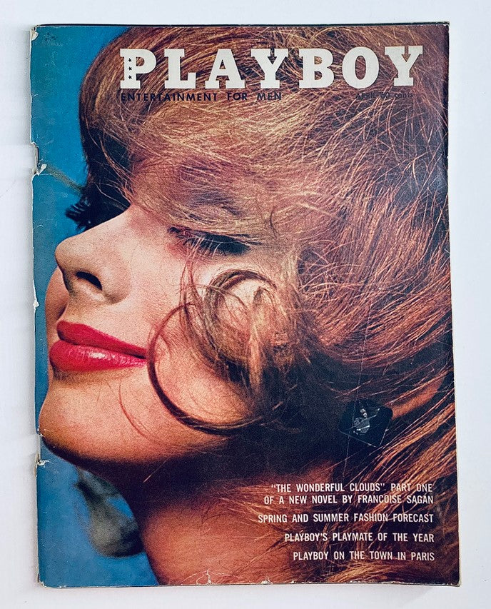 VTG Playboy Magazine April 1962 Roberta Lane Cover w Centerfold No Label