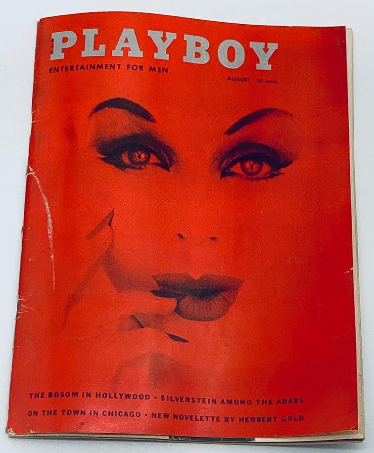 VTG Playboy Magazine August 1959 Clayre Peters w Centerfold