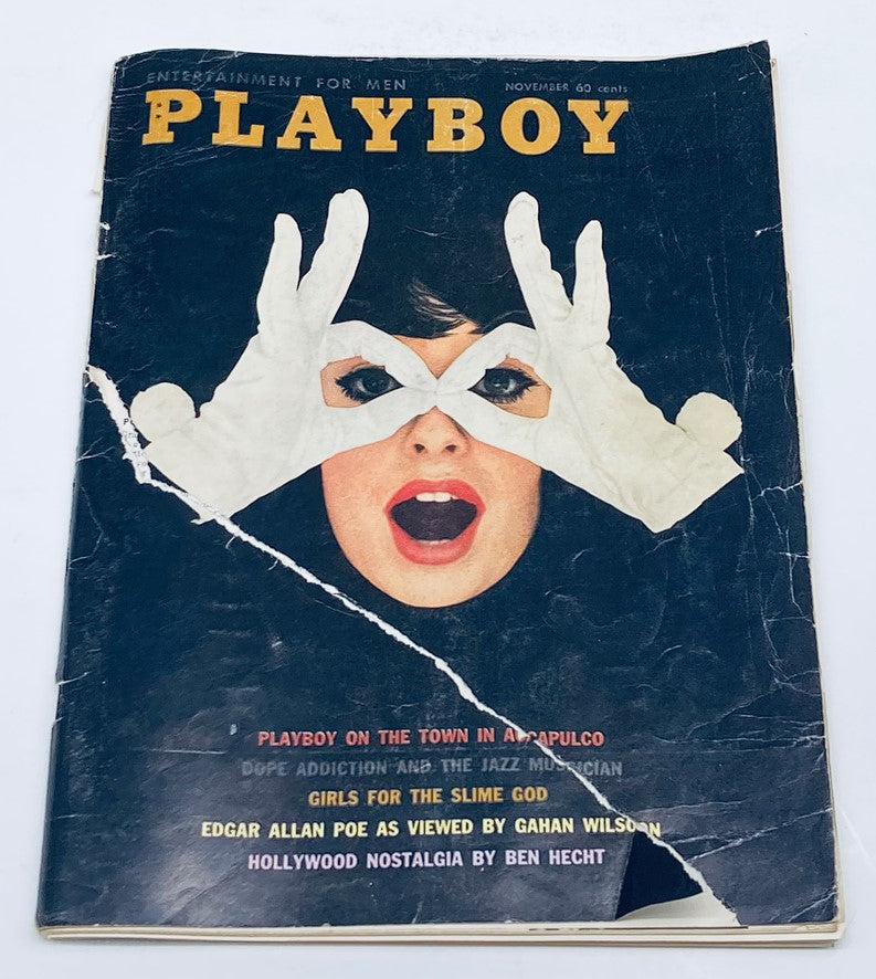 VTG Playboy Magazine November 1960 Joni Mattis w Centerfold