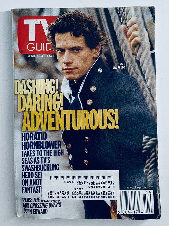 TV Guide Magazine April 7 2001 Ioan Gruffudd New York Metro Ed.