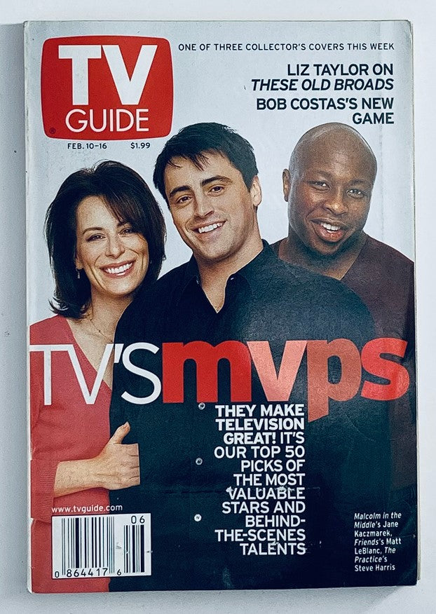 TV Guide Magazine February 10 2001 Steve Harris, Jane Kaczmarek NY Metro Ed.