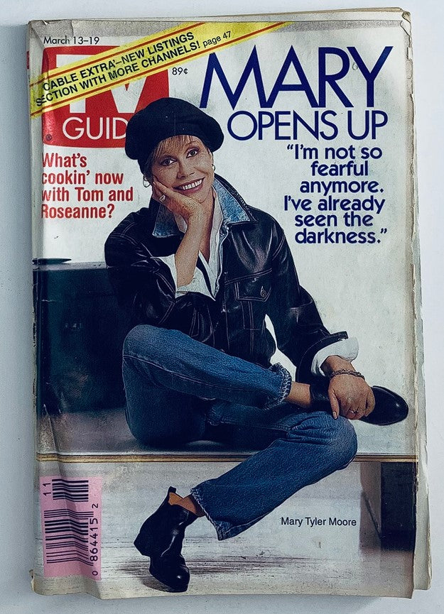 TV Guide Magazine March 13 1993 Mary Tyler Moore Los Angeles Metro Ed. No Label