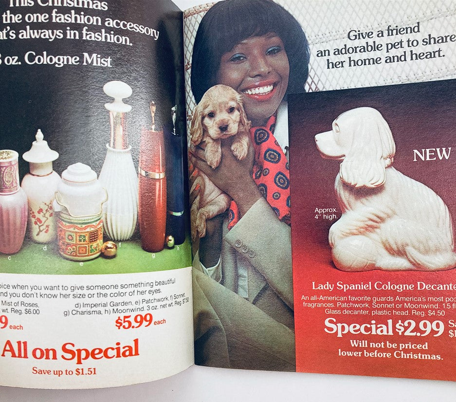 1974 Avon Merry Christmas Holiday Brochure Price Guide Catalog