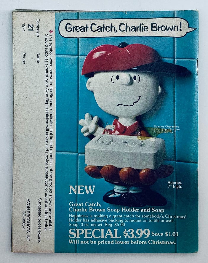 1974 Avon Merry Christmas Holiday Brochure Price Guide Catalog