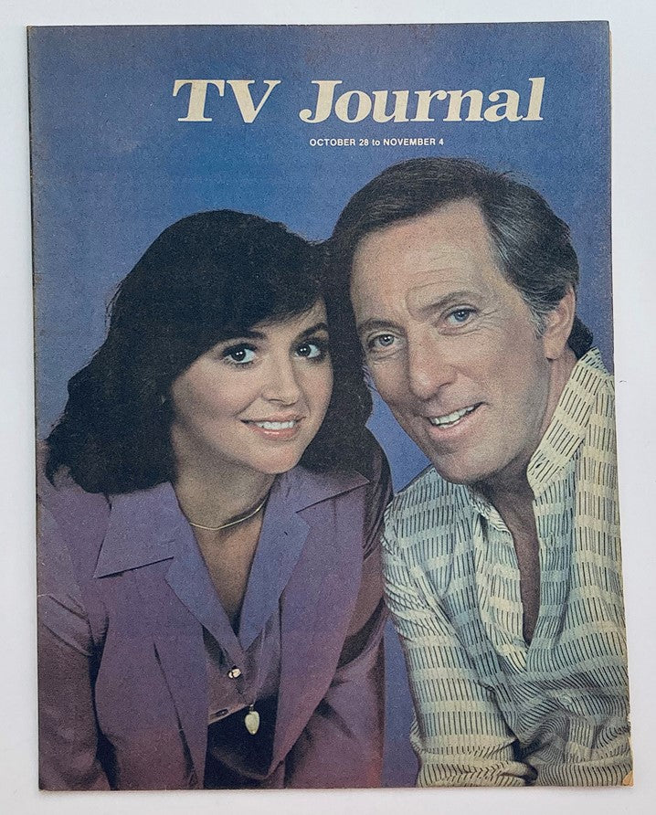 VTG TV Journal Magazine October 28 1978 Marlene Ricci and Andy Williams No Label