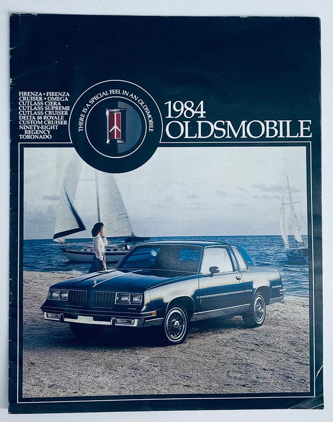 1984 Oldsmobile Firenza Dealer Showroom Sales Brochure Guide Catalog