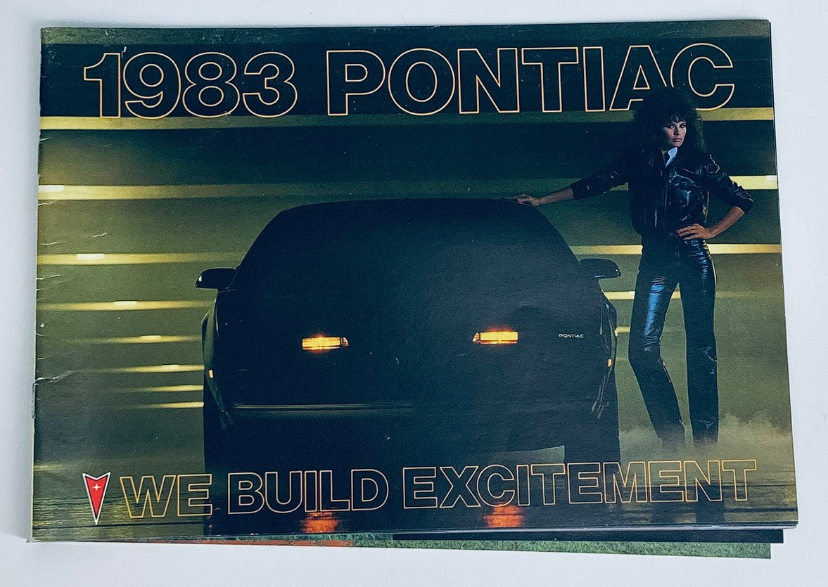 1983 Pontiac Full Lineup Dealer Showroom Sales Brochure Guide Catalog