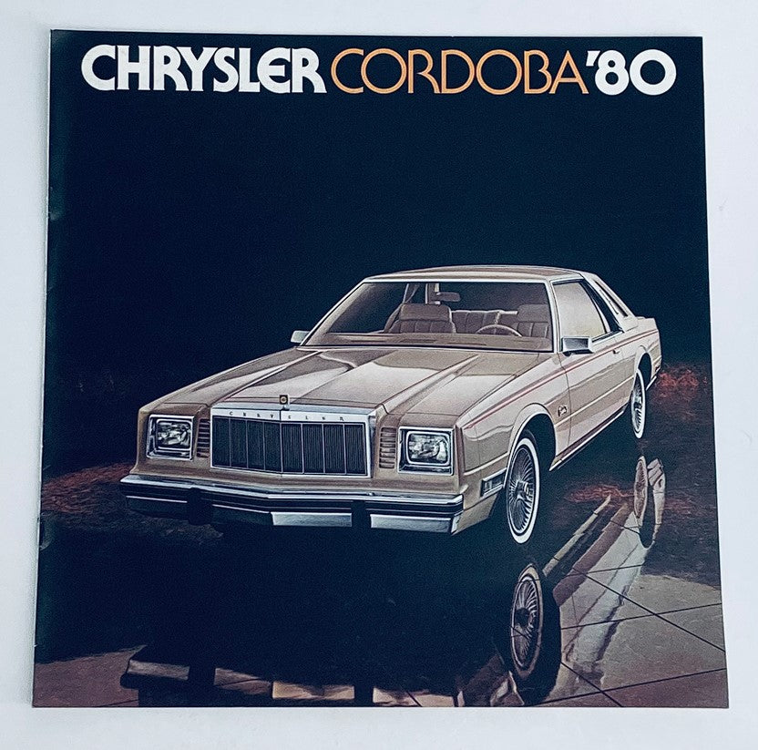 1980 Dodge Cordoba Dealer Showroom Sales Brochure Guide Catalog