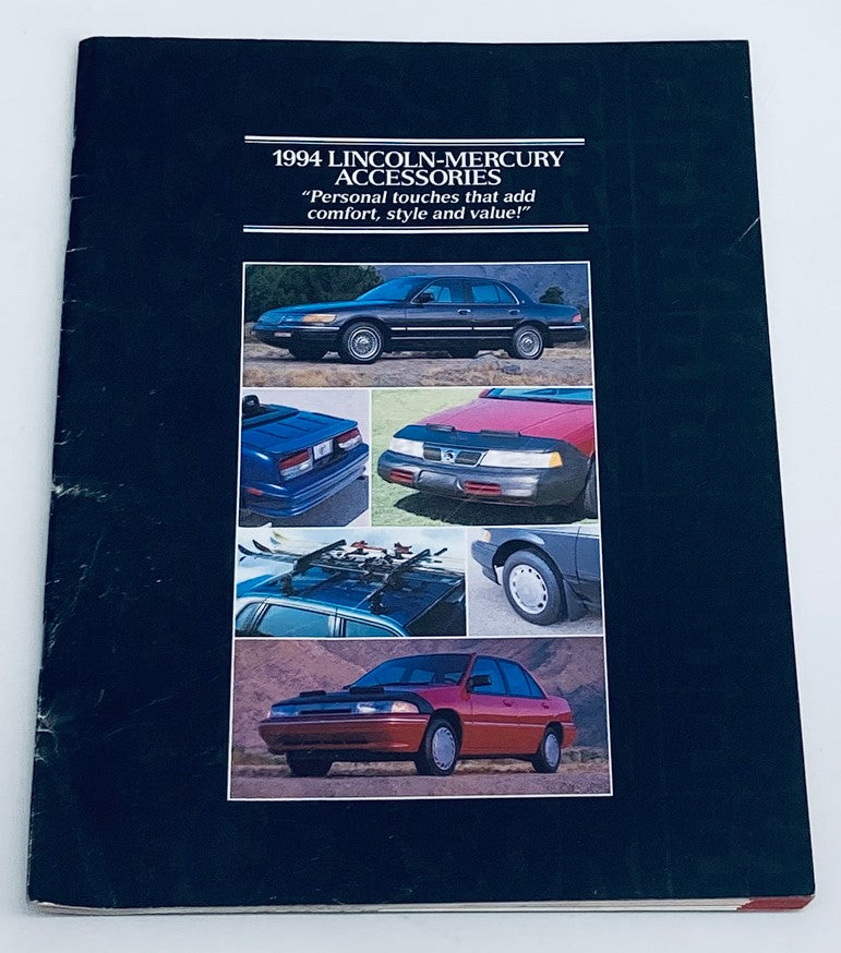 1994 Lincoln-Mercury Accesories Dealer Showroom Sales Brochure Catalog