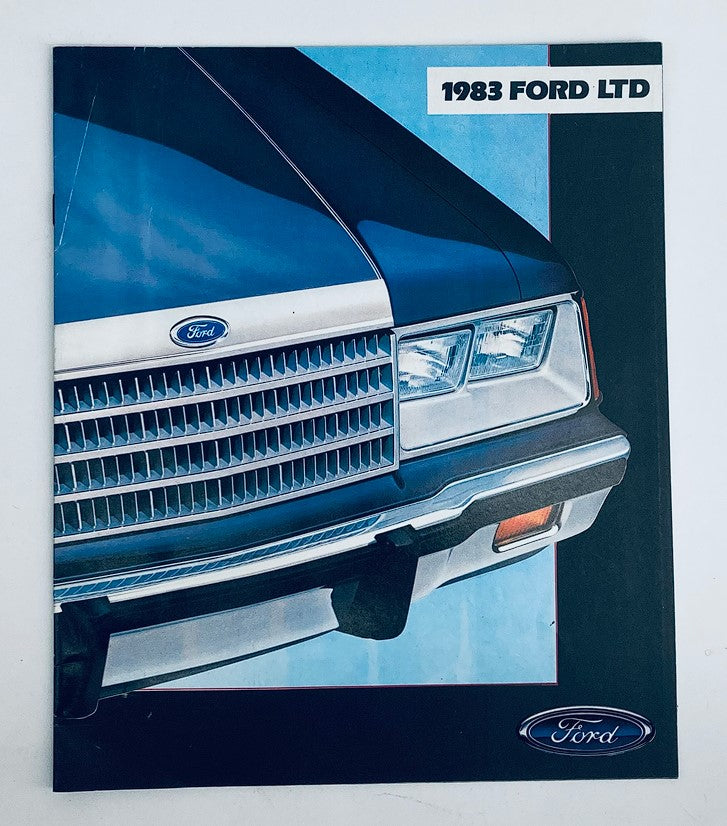 1983 Ford LTD Dealer Showroom Sales Brochure Guide Catalog