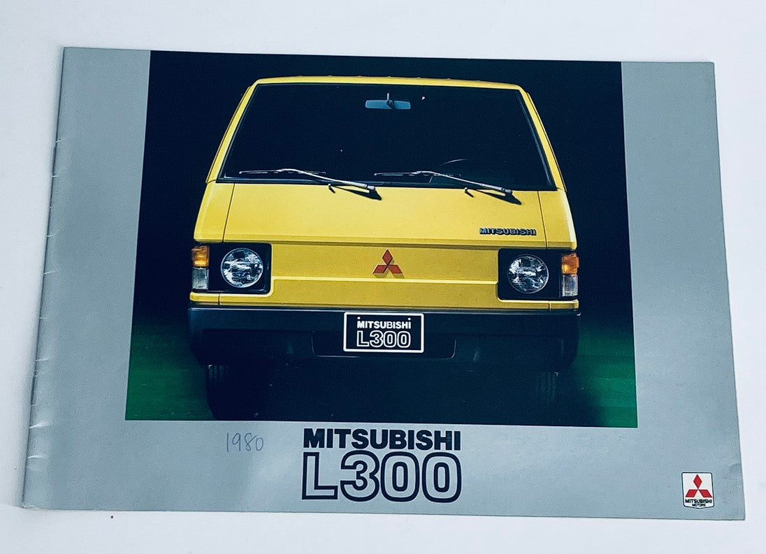 1980 Mitsubishi L300 Dealer Showroom Sales Brochure Guide Catalog