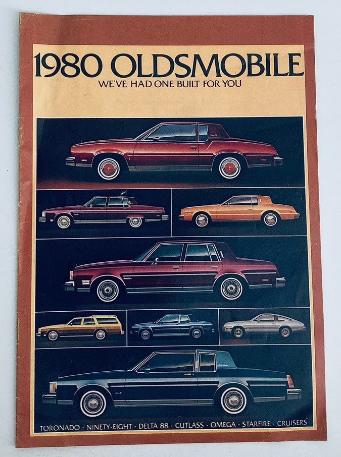 1980 Oldsmobile Lineup Dealer Showroom Sales Brochure Guide Catalog