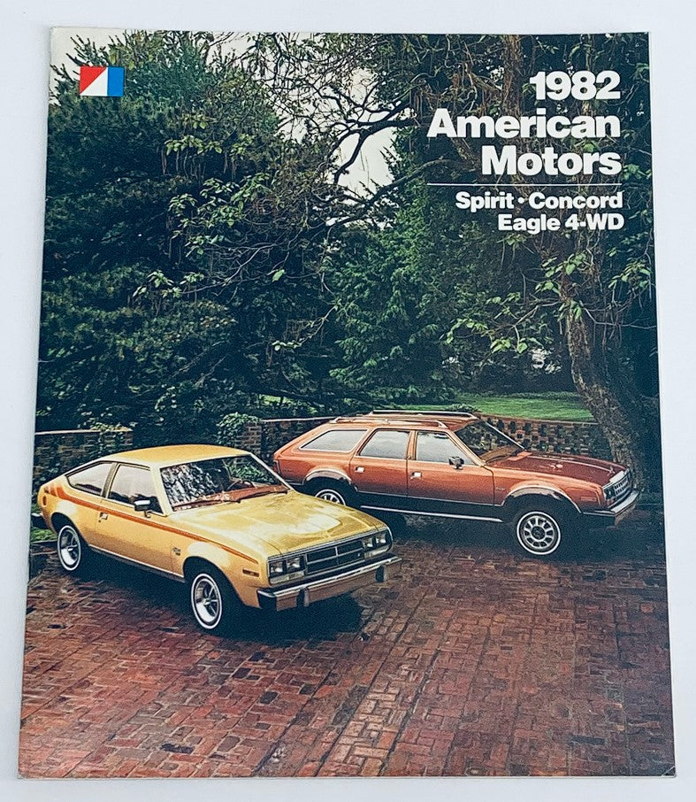 1982 American Motors Spirit Concord Dealer Showroom Sales Brochure Guide Catalog