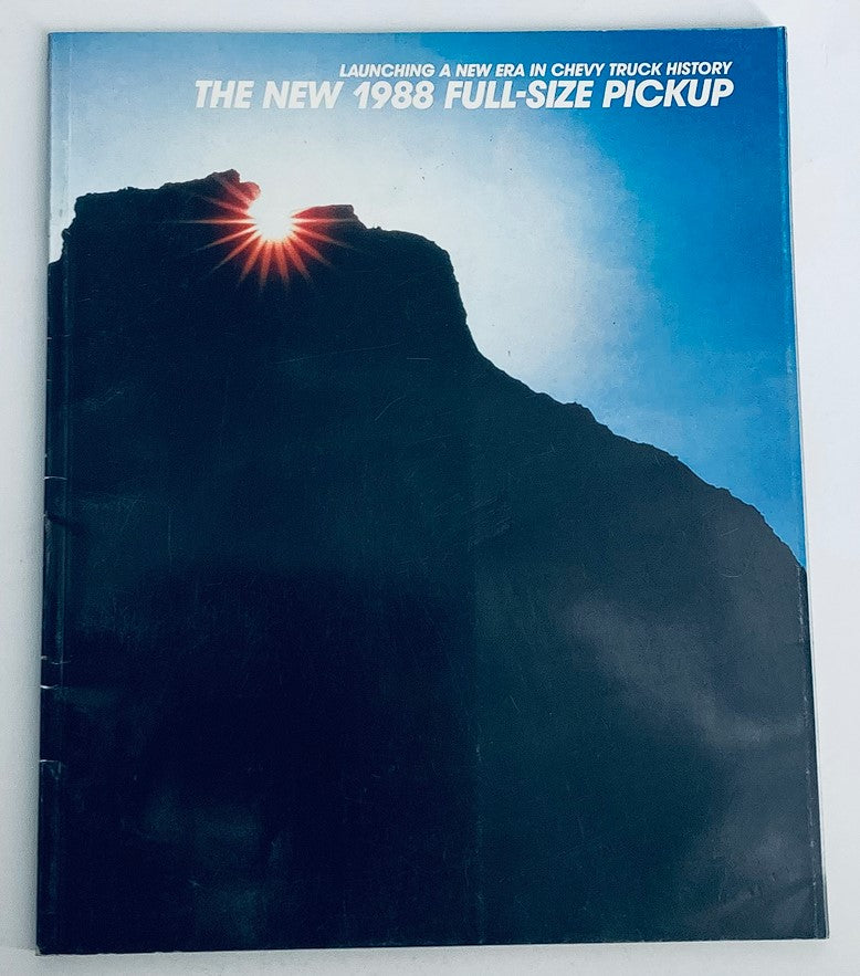 1988 Chevrolet Full-Size Pickup Dealer Showroom Sales Brochure Guide Catalog