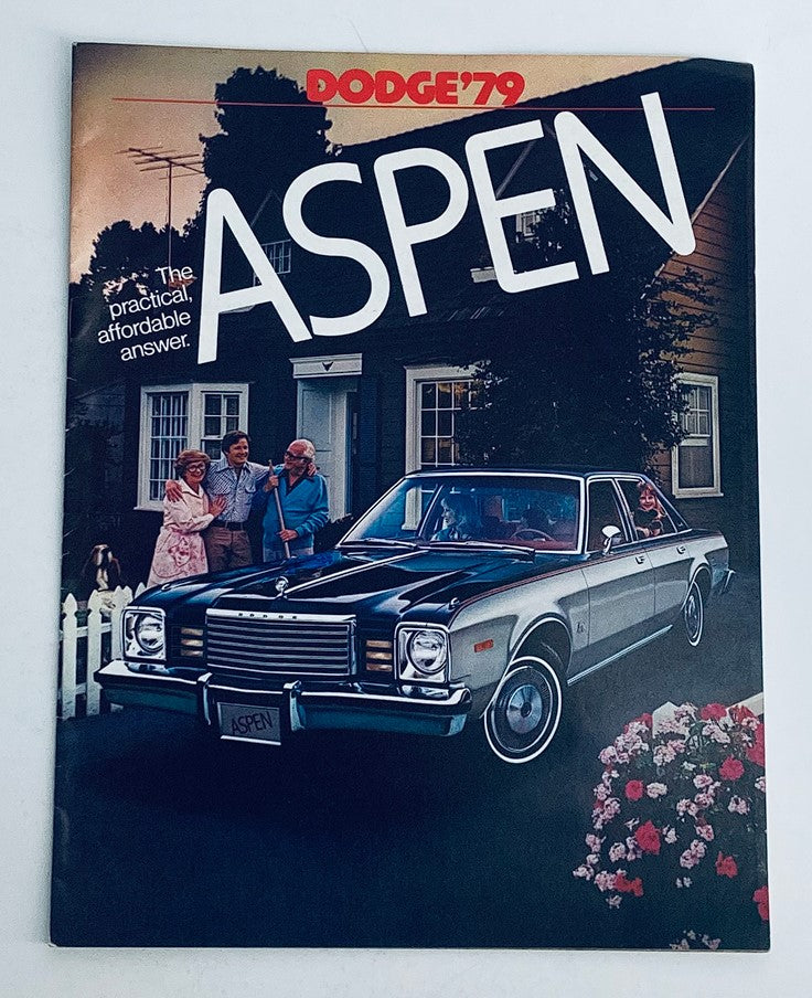 1979 Dodge Aspen Dealer Showroom Sales Brochure Guide Catalog