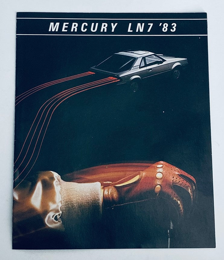 1983 Mercury LN7 Dealer Showroom Sales Brochure Guide Catalog