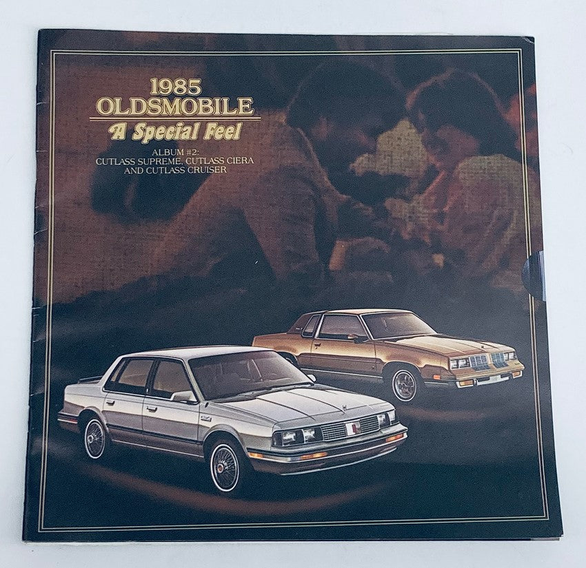 1985 Oldsmobile Album #2 Dealer Showroom Sales Brochure Guide Catalog