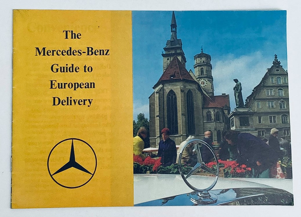 1978 Mercedes-Benz Lineup Dealer Showroom Sales Brochure Catalog