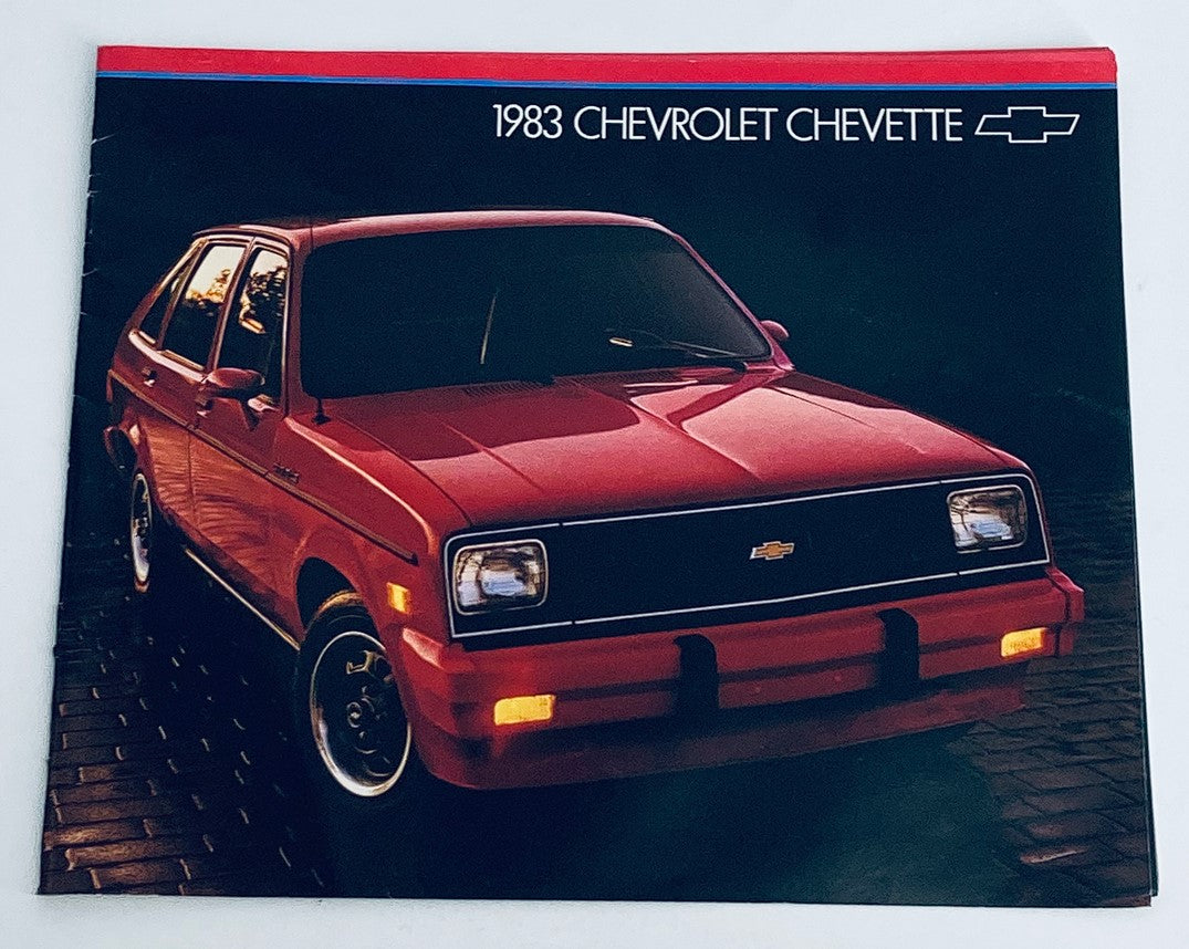 1983 Chevrolet Chevette Dealer Showroom Sales Brochure Guide Catalog