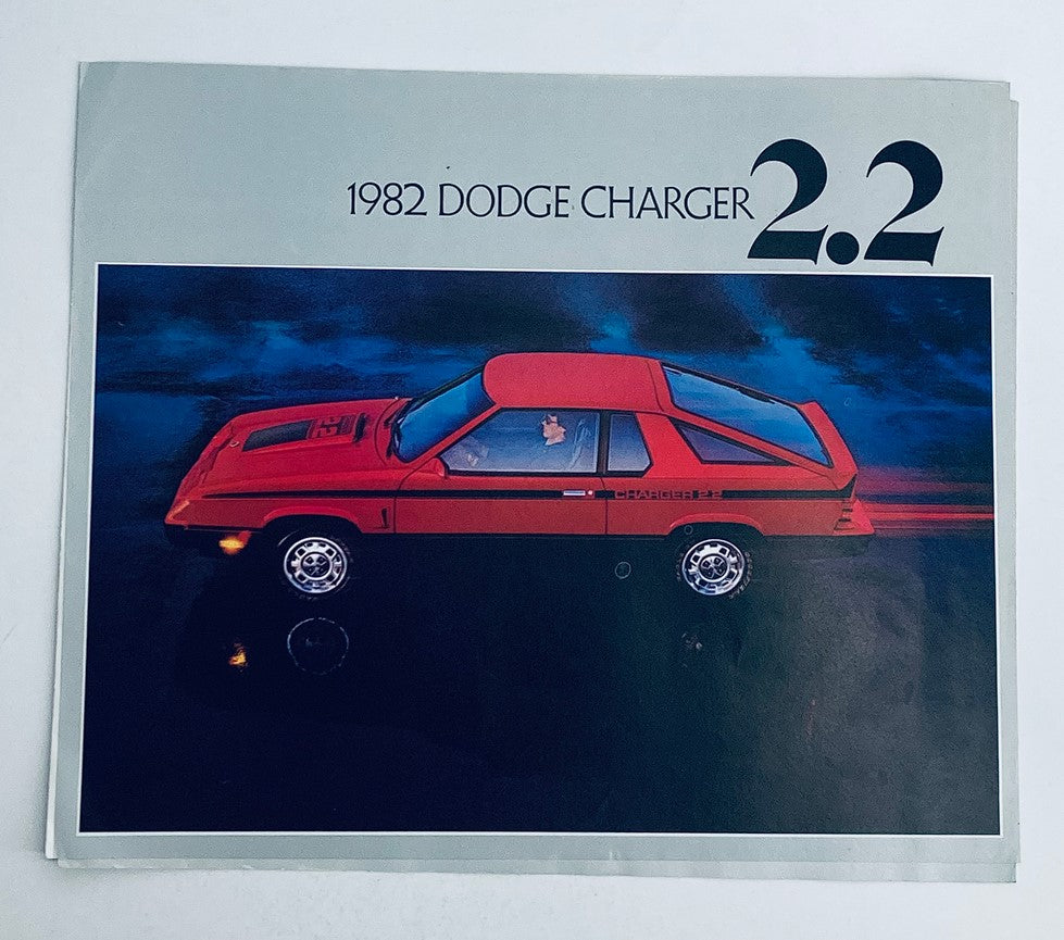 1982 Dodge Charger 2.2 Dealer Showroom Sales Brochure Guide Catalog