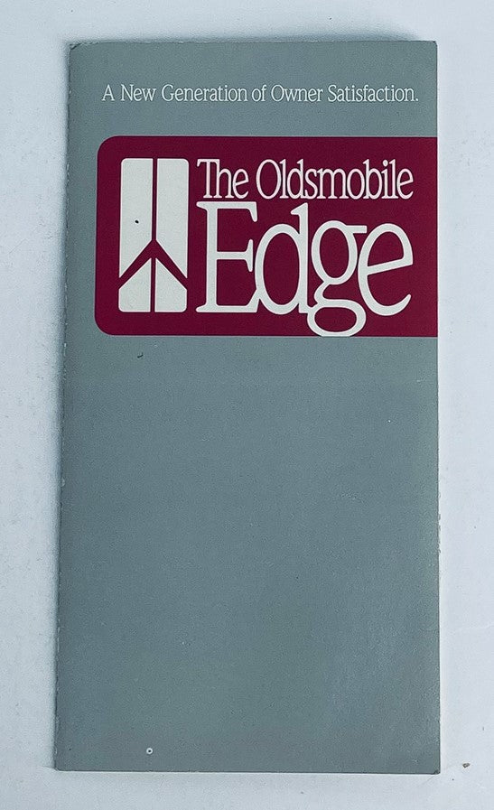 1990 Oldsmobile Edge Dealer Showroom Sales Brochure Guide Catalog