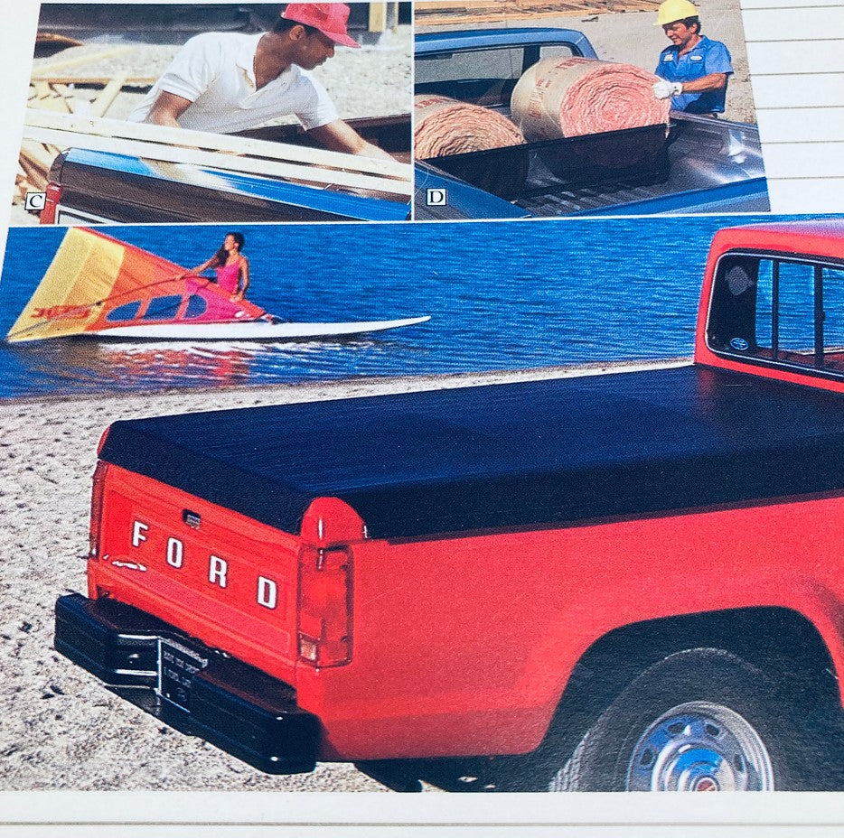 1989 Ford Light Trucks Accessories Dealer Showroom Sale Brochure Guide Catalog