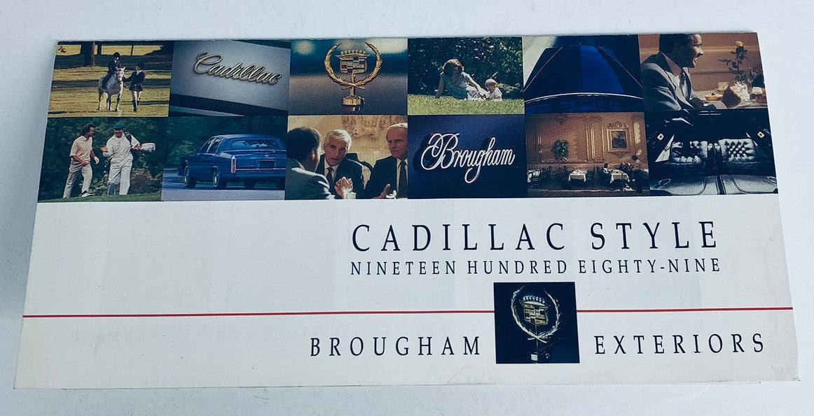 1999 Cadillac Style Brougham Dealer Showroom Sale Brochure Guide Catalog