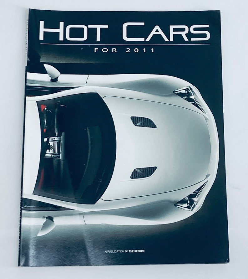 2011 Hot Cars The Record Dealer Showroom Sales Guide Catalog