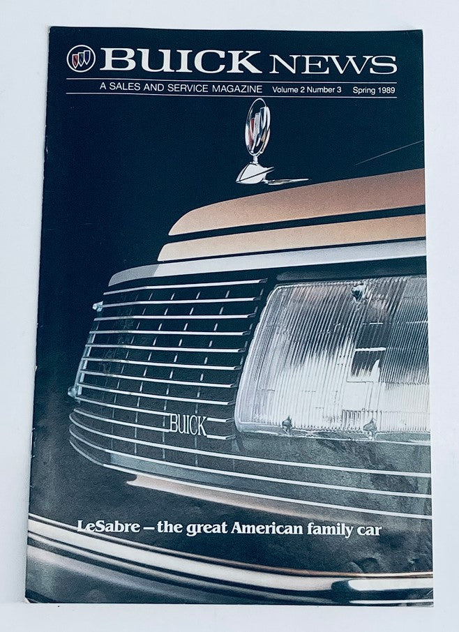 1989 Buick LeSabre Dealer Showroom Sales Brochure Guide Catalog