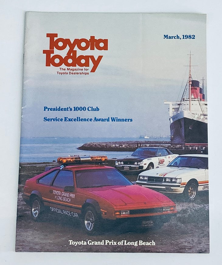 VTG Toyota Today Magazine March 1982 Toyota Grand Prix of Long Beach No Label