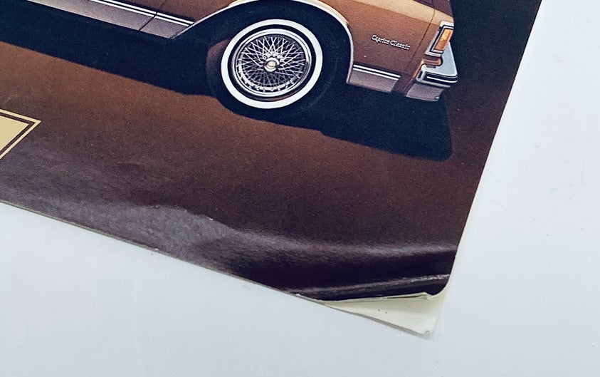 1982 Chevrolet Caprice Classic & Impala Dealer Showroom Sales Brochure Catalog