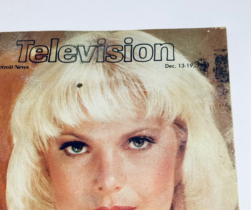 VTG Television The Detroit News Magazine December 13 1981 Ann Jillian No Label