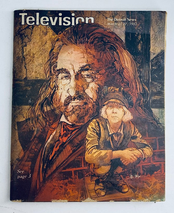 VTG Television The Detroit News Magazine March 21 1982 The Painting No Label