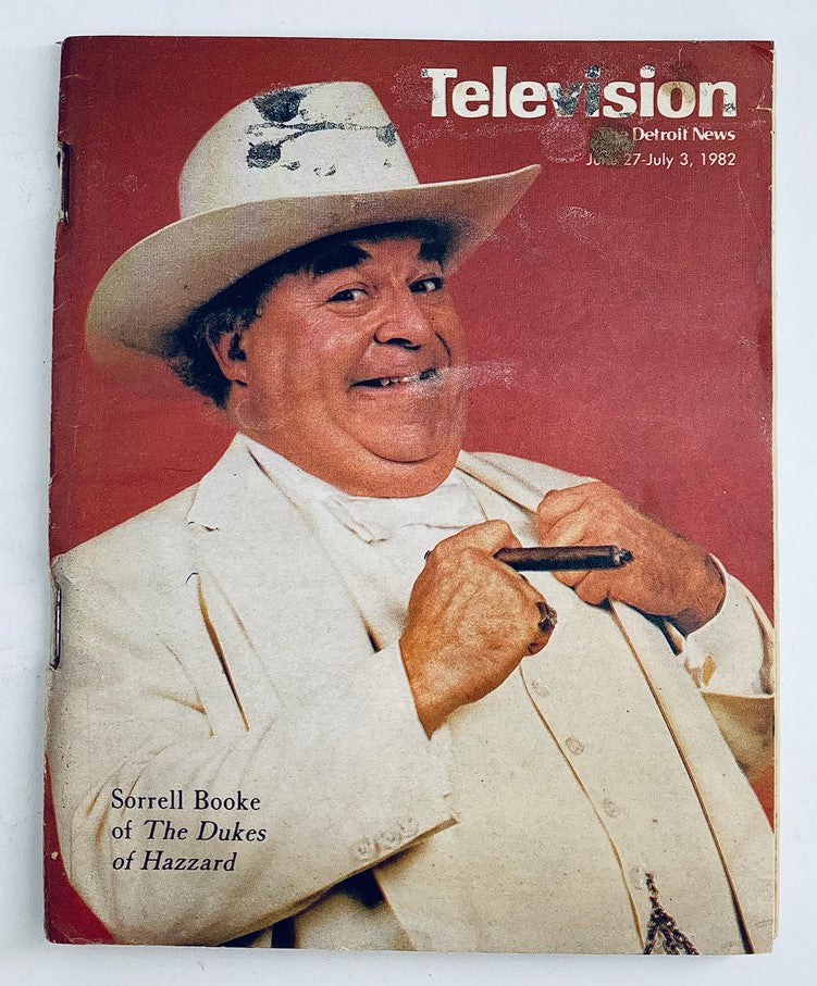 VTG Television The Detroit News Magazine June 27 1982 Sorrell Brooke No Label