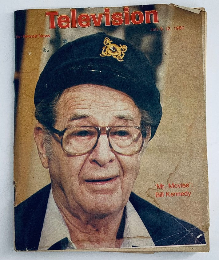 VTG Television The Detroit News Magazine July 6 1980 Bill Kennedy No Label