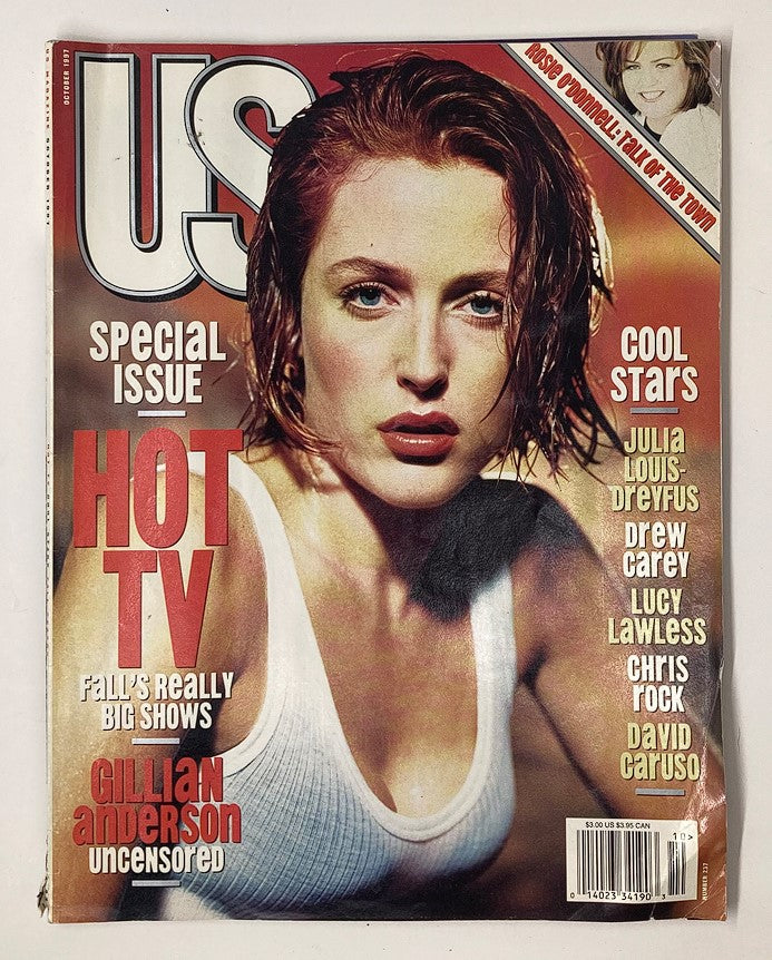 US Magazine October 1997 Gillian Anderson Uncensored No Label