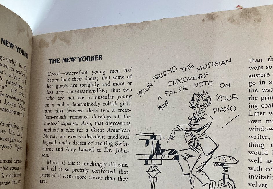 The New Yorker Magazine September 12 1925 Lighter Than Air by Rea Irvin No Label