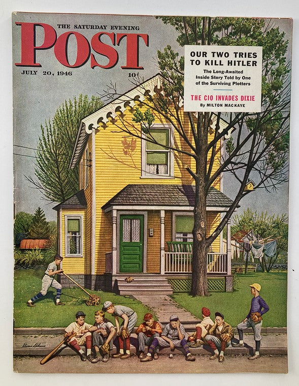 The Saturday Evening Post July 20 1946 The Grass in Westport, Connecticut